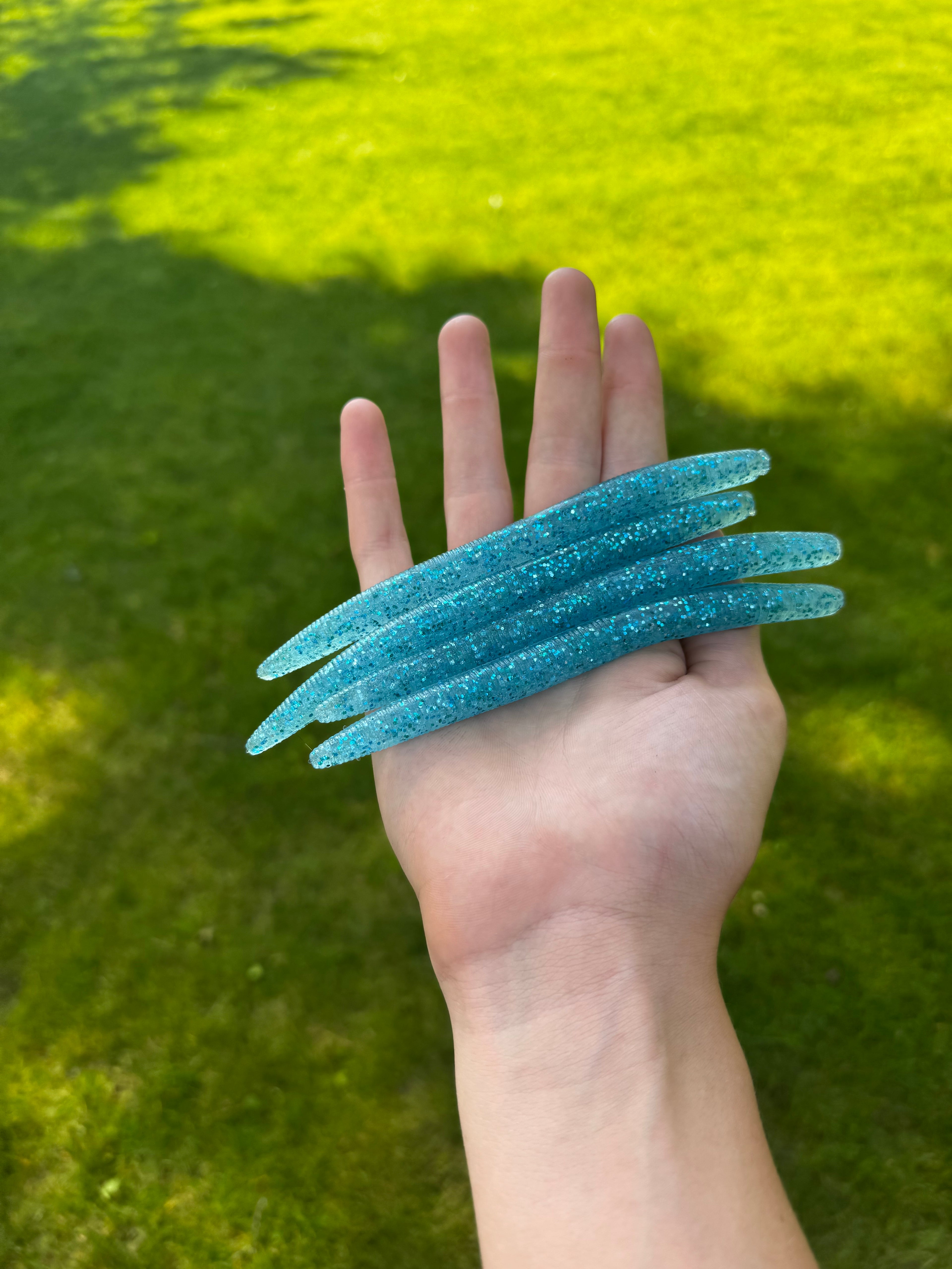 5” light blue senko
